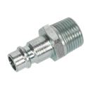 Sealey PCL Screwed Adaptor Male 3/8"BSPT - Pack of 2