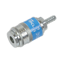 Sealey PCL Safeflow Safety Coupling Body Tailpiece for 1/4" Hose