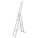 Extension Combination Ladder 3 x 12 Aluminium - EN 131