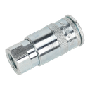 Sealey PCL Coupling Body Female 1/4"BSP - Pack of 5