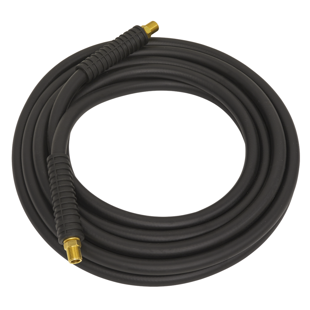 Sealey Heavy-Duty Air Hose with 1/4"BSP Unions 15m x 8mm