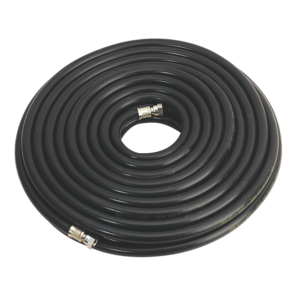 Sealey Heavy-Duty Air Hose with 1/4"BSP Unions 20m x 10mm