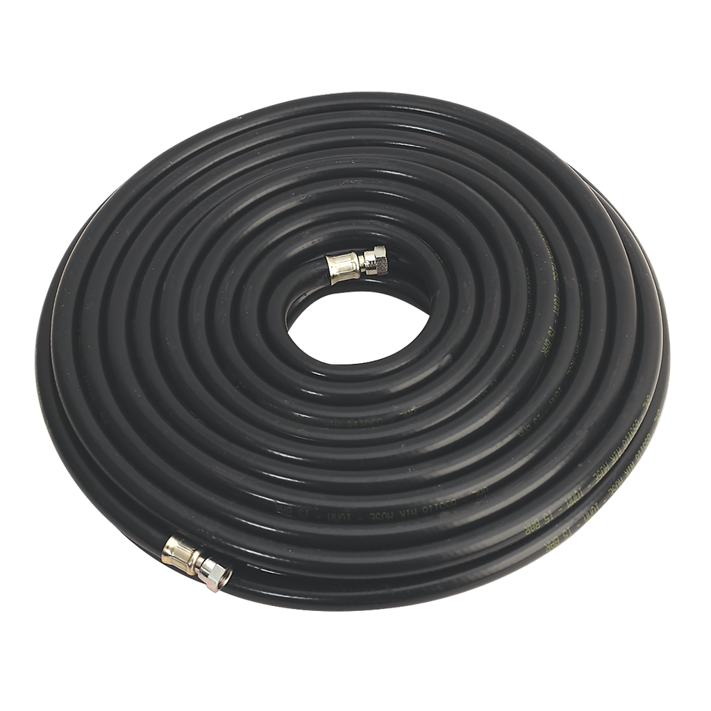 Sealey Heavy-Duty Air Hose with 1/4"BSP Unions 30m x 10mm