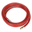 Sealey Air Hose with 1/4"BSP Unions 5m x 10mm