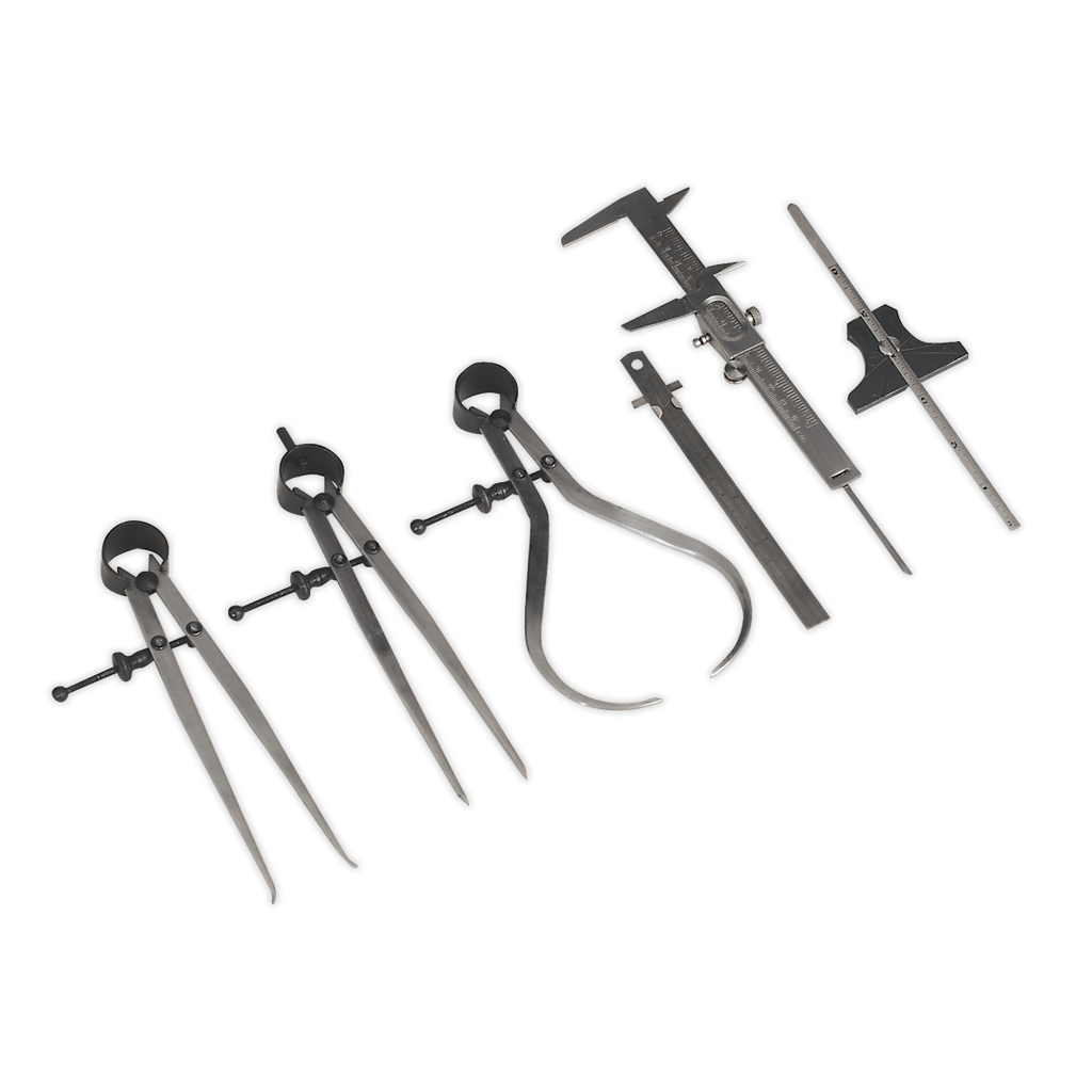 Sealey Professional Measuring Tool Set 6pc