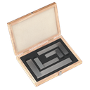 Precision Steel Square Set 4pc
