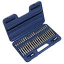 Sealey Premier TRX-Star*/Hex/Spline Bit Set 3/8" & 1/2"Sq Drive 