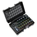 Premier Impact TRX-Star*/Hex/Spline Bit Set 3/8" & 1/2"Sq Drive 28pc