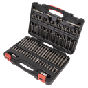 Sealey Premier TRX-Star*/Security TRX-Star*/Hex/Ribe/Spline Bit Set 3/8" & 1/2"Sq Drive 74pc