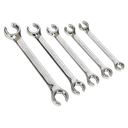 Sealey Premier Flare Nut Spanner Set 5pc