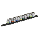 Sealey Premier Platinum Socket Set 3/8"Sq Drive 12pc