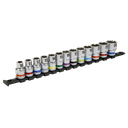 Sealey Premier Platinum Socket Set 1/2"Sq Drive 13pc