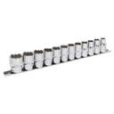 Sealey Premier Socket Set 1/2"Sq Drive 12-point 12pc