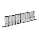 Sealey Premier Deep Socket Set 3/8"Sq Drive 12pc
