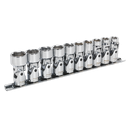 Sealey Premier Universal Joint Socket Set 3/8"Sq Drive 10pc
