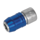 Sealey Premier Quick Release Bit Adaptor 10mm 3/8"Sq Drive