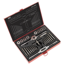 Sealey Metric Tap & Die Set Split Dies 28pc