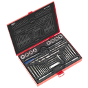 Sealey Metric Tap & Die Set Split Dies 37pc