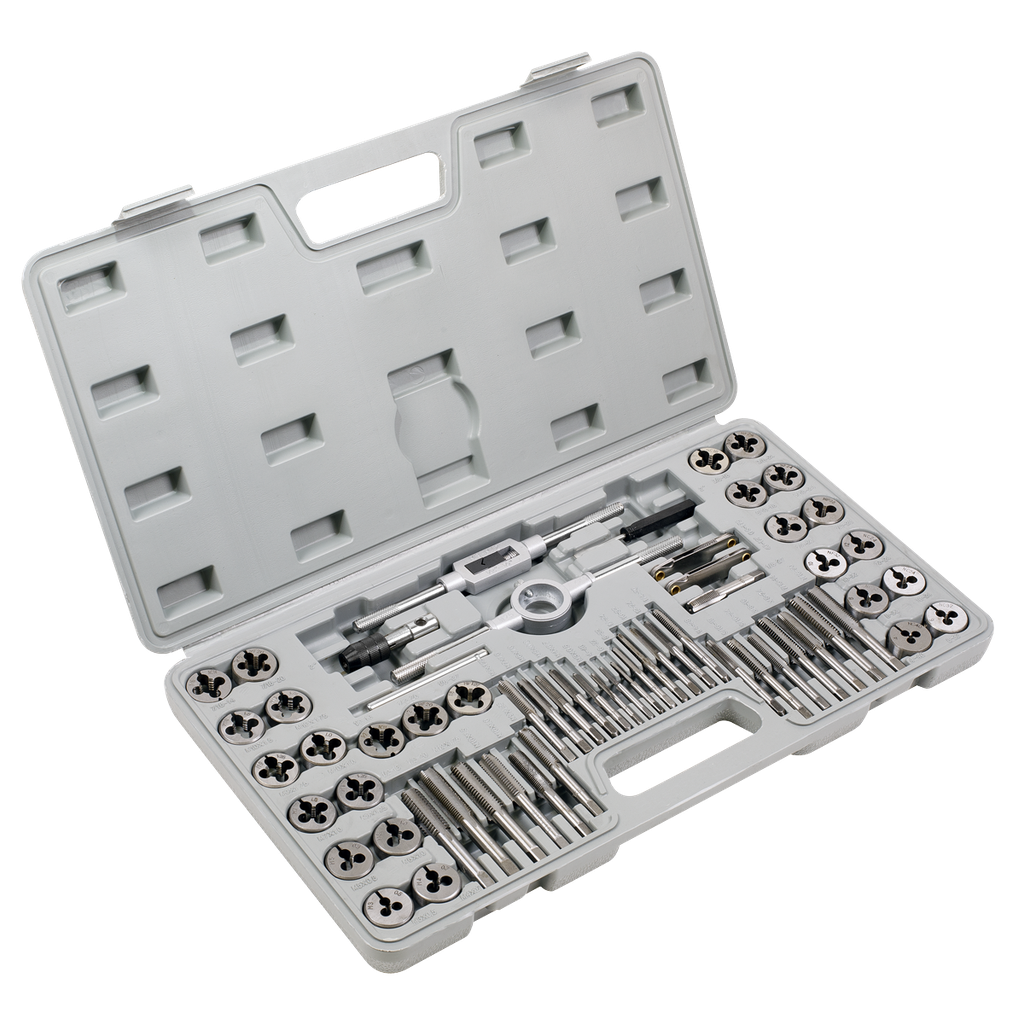 Sealey Metric/Imperial Tap & Die Set 60pc