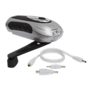 Rechargeable Wind-Up Torch 3 LED