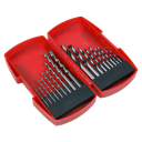 Sealey Wood/Masonry Drill Bit Set 18pc