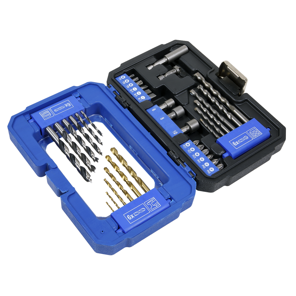 Sealey Drill & Bit Accessory Set 35pc