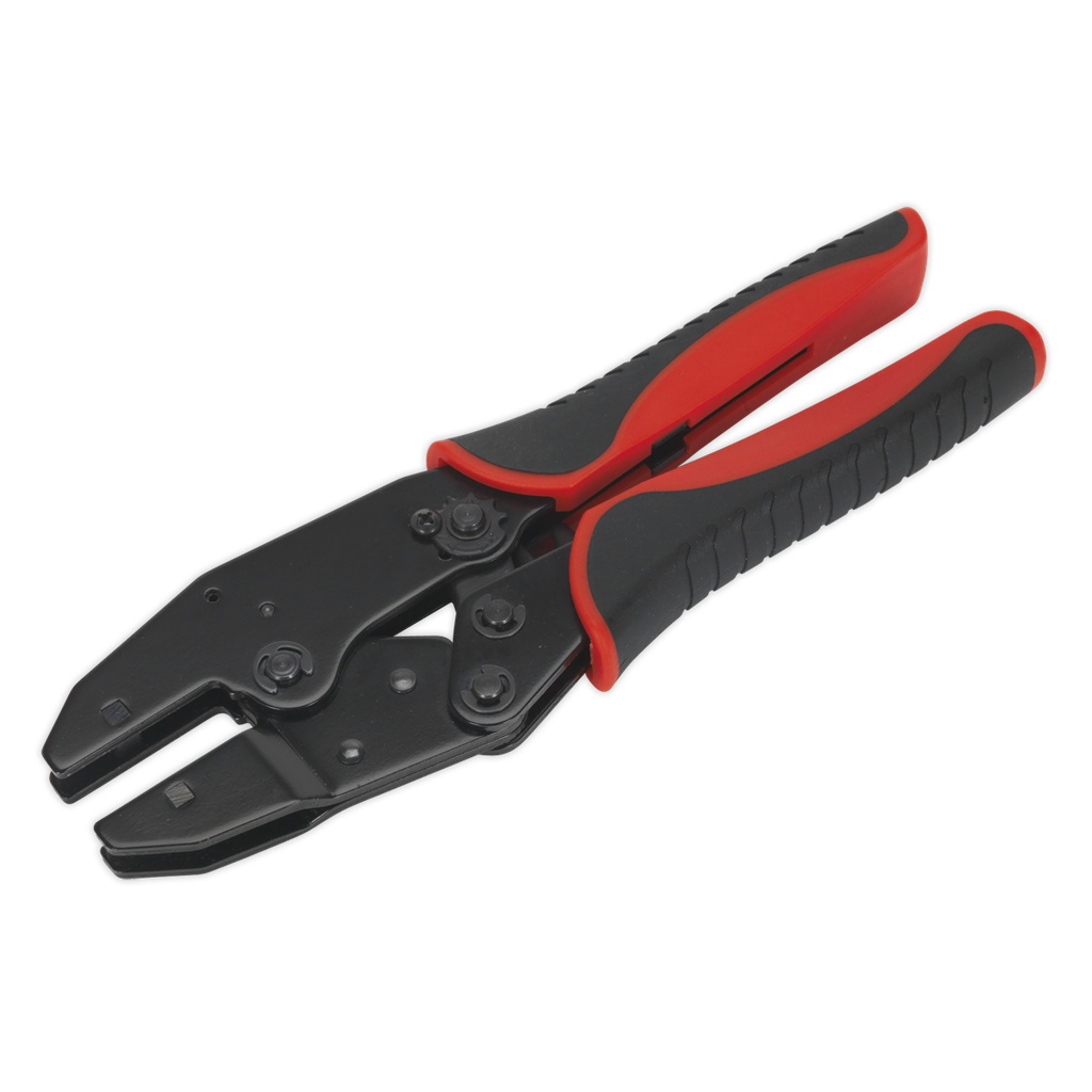 Ratchet Crimping Tool without Jaws
