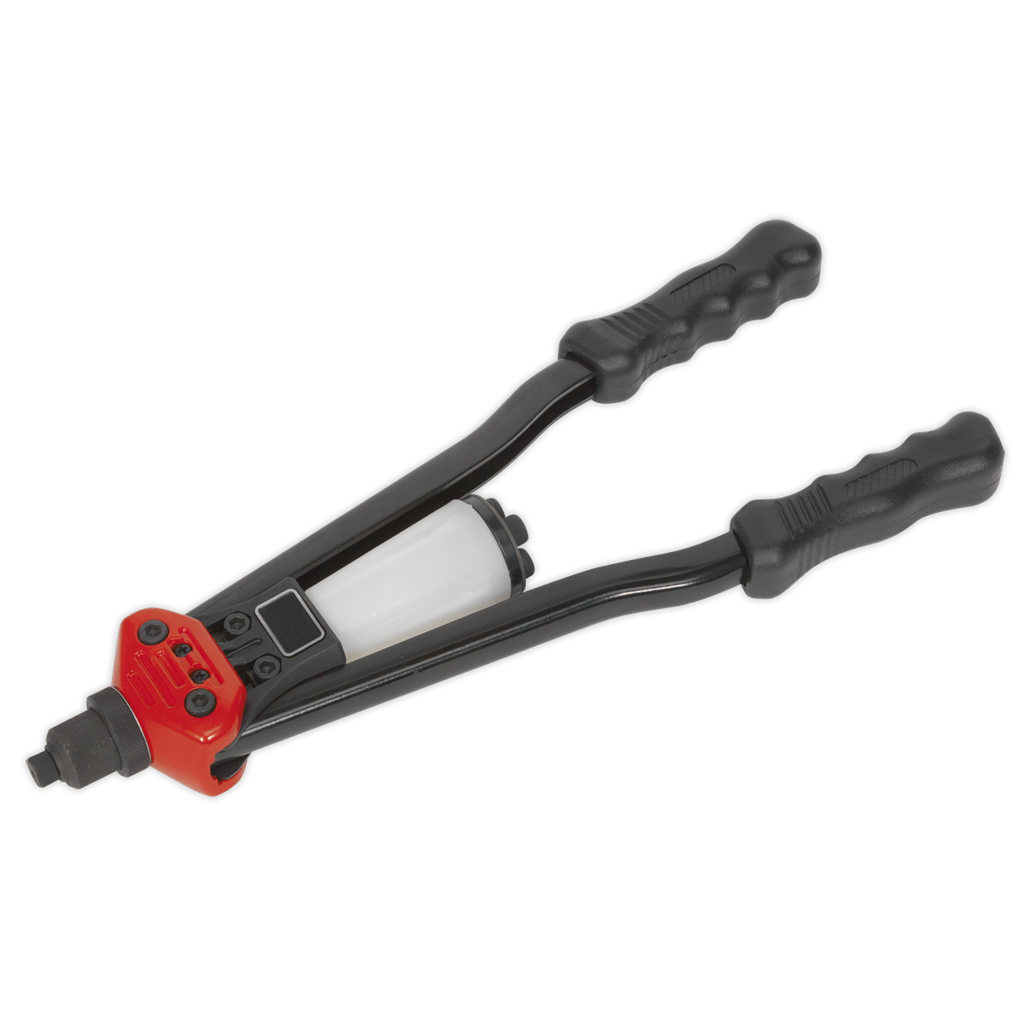 Sealey Medium-Arm Riveter with Collection Bowl