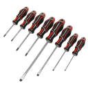 Sealey Premier GripMAX® Screwdriver Set 8pc - Red