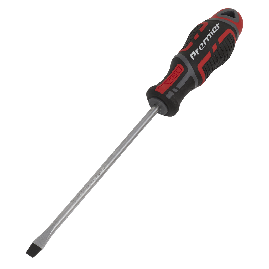 Sealey Premier GripMAX® Slotted Screwdriver 5 x 125mm