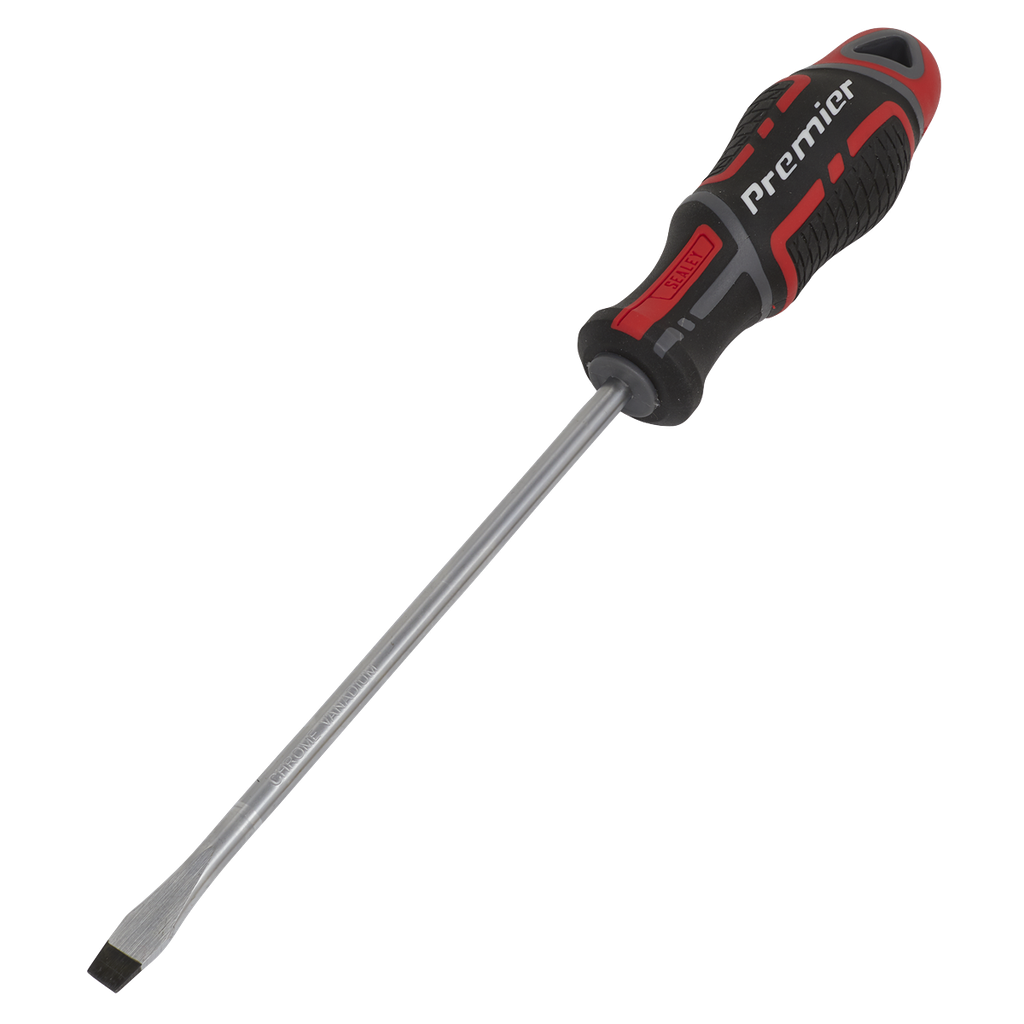 Sealey Premier GripMAX® Slotted Screwdriver 6 x 150mm