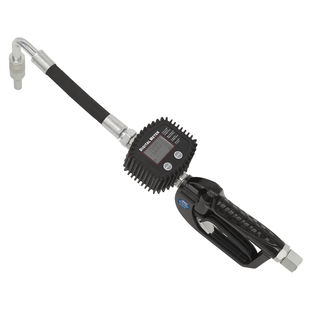 Sealey Oil Hose End Gun with Digital Meter