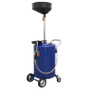 Air Discharge Mobile Oil Drainer 110L