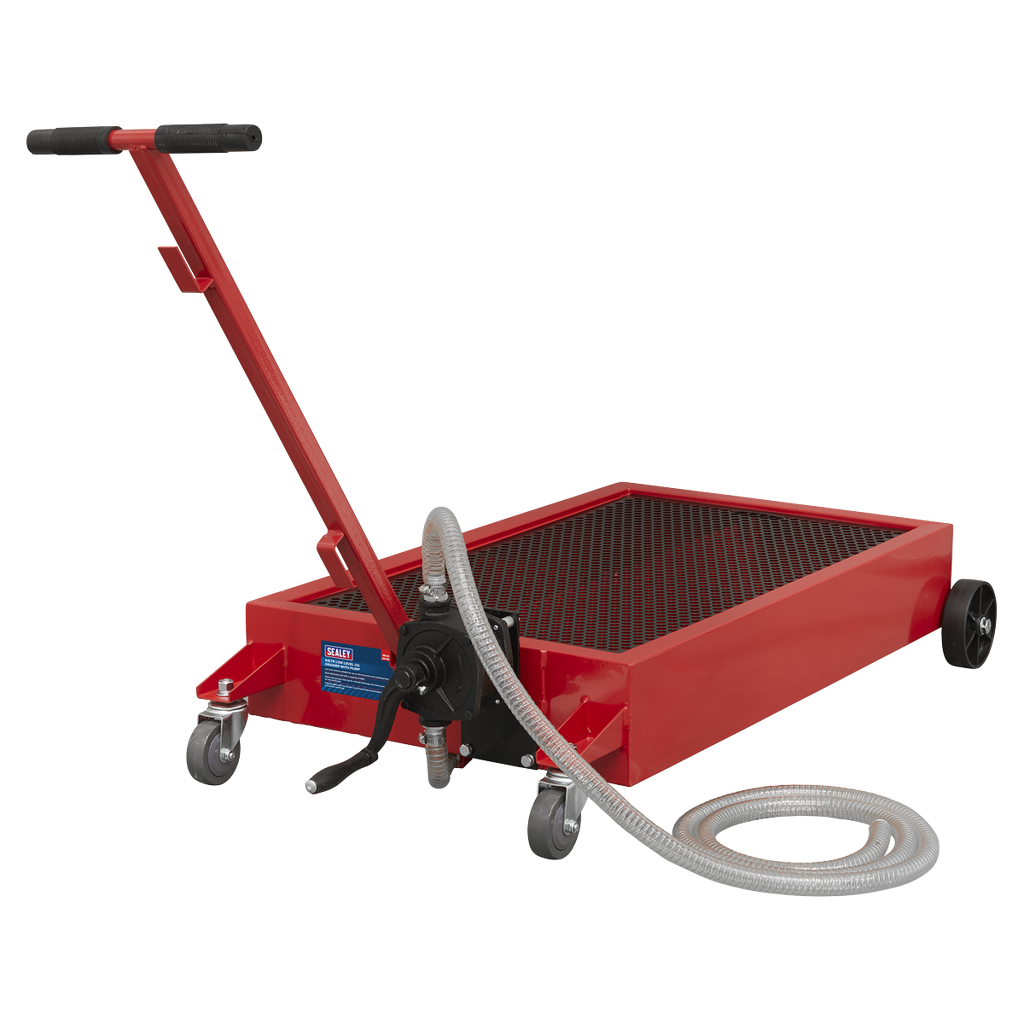 Sealey Low Level Oil Drainer with Pump 64L