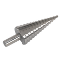 Sealey Double Flute HSS 4341 Step Drill Bit 4-30mm