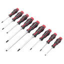 Sealey Premier Hammer-Thru Screwdriver Set 9pc