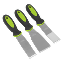 Sealey Rigid Blade Scraper Set 3pc