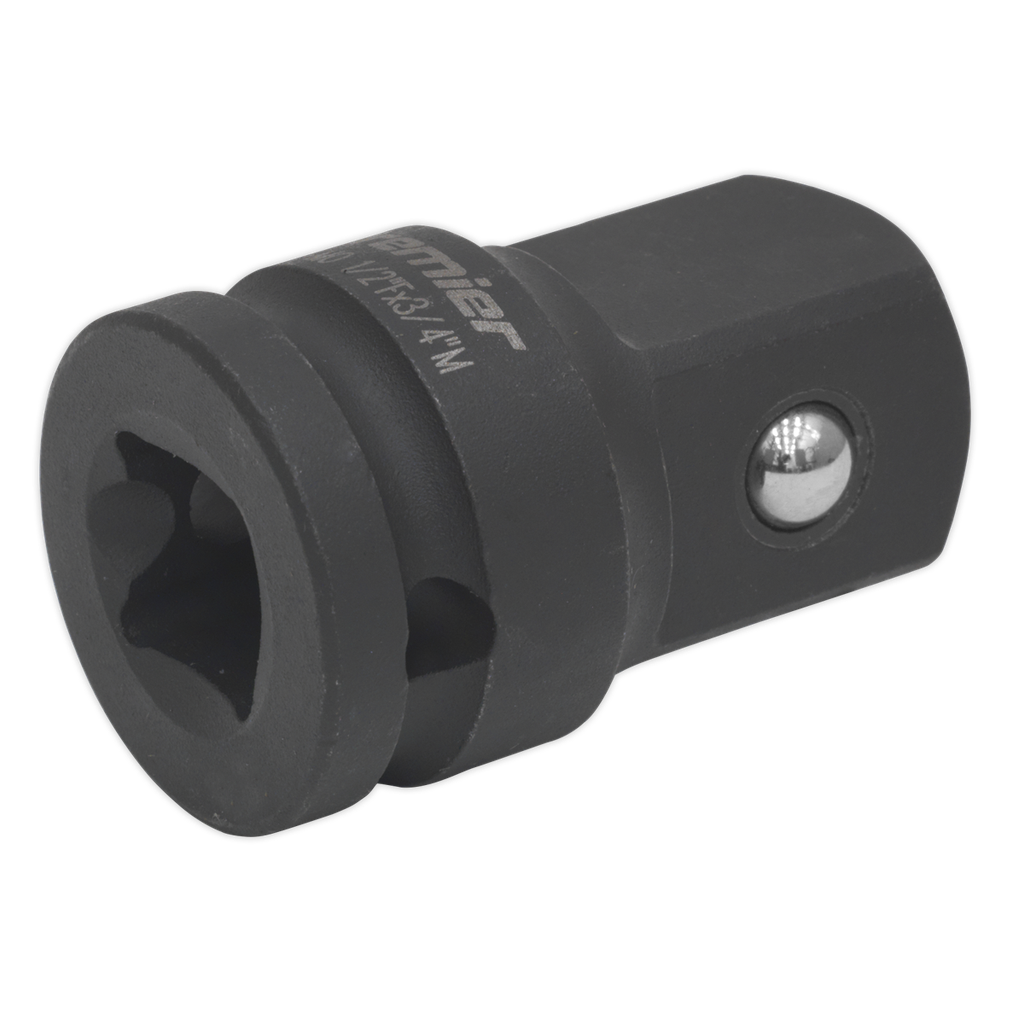 Sealey Premier Impact Adaptor 1/2"Sq Drive Female - 3/4"Sq Drive