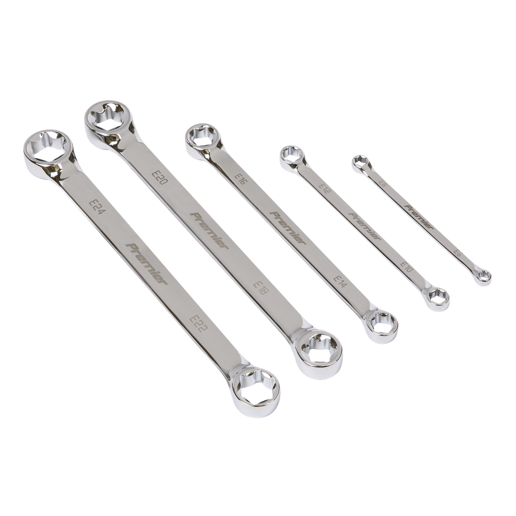 Premier TRX-Star* Double End Spanner Set 5pc