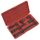 Sealey Premier Impact Adaptor & Extension Bar Set 1/2"Sq Drive 6