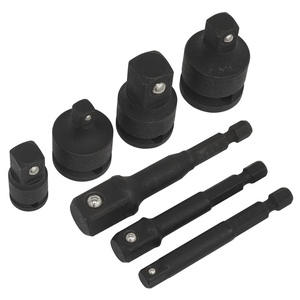 Sealey Premier Impact Socket Adaptor Set 7pc