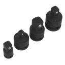 Sealey Premier Impact Socket Adaptor Set 4pc
