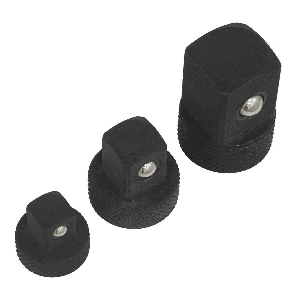Sealey Premier Low Profile Impact Socket Adaptor Set 3pc