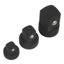 Sealey Premier Low Profile Impact Socket Adaptor Set 3pc