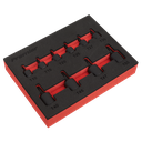 Sealey Premier Low Profile TRX-Star* Impact Socket Bit Set 1/4" 