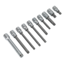 Sealey Premier Head Bolt Socket Bit Set 1/2"Sq Drive 10pc