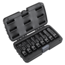 Premier Hex Impact Socket Bit Set 1/2"Sq Drive 8pc