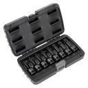 Premier TRX-Star* Impact Socket Bit Set 1/2"Sq Drive 8pc