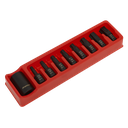 Premier TRX-Star* Impact Bit & Holder Set 1/2"Sq Drive 9pc