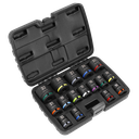 Sealey Premier Impact Socket Set 1/2"Sq Drive 16pc
